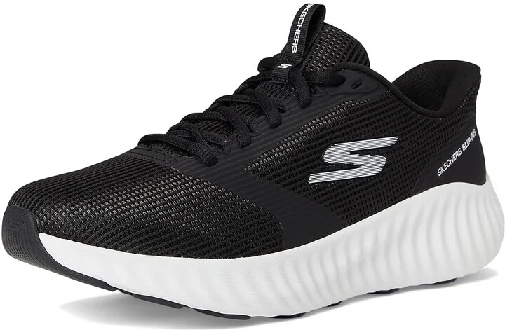 SKECHERS Hands Free Slip-ins Go Run Now Sneaker Men's Running Shoes Black/White : 11 D - Medium - Image 5