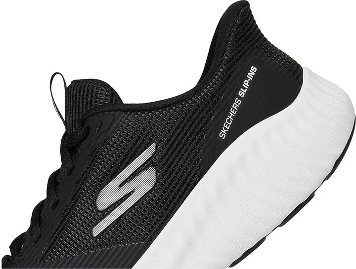 SKECHERS Hands Free Slip-ins Go Run Now Sneaker Men's Running Shoes Black/White : 11 D - Medium - Image 7