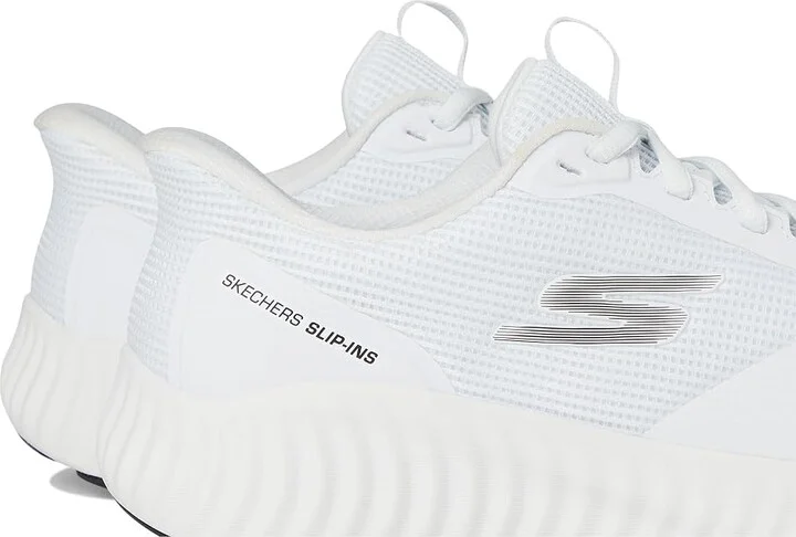 SKECHERS Hands Free Slip-ins Go Run Now Sneaker Men's Running Shoes White/Black : 8.5 D - Medium - Image 7