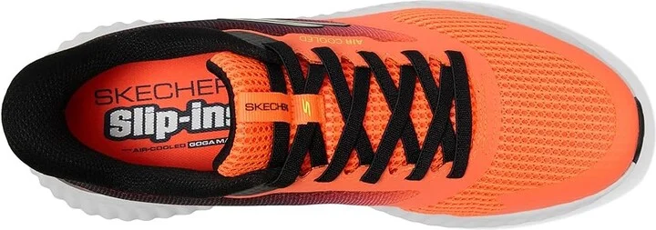 SKECHERS Hands Free Slip-ins Go Run Now - Starfuse Sneaker Men's Running Shoes Orange Black : 10.5 D - Medium, Rubber - Image 2