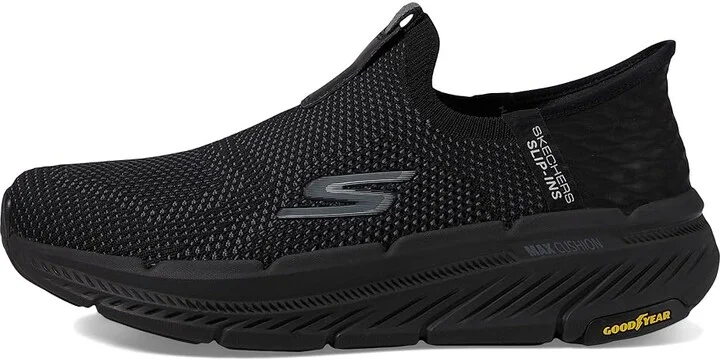 SKECHERS Hands Free Slip-Ins - Max Cushion Premier 2.0 Men's Shoes Black/Black : 8 D - Medium, Synthetic - Image 6
