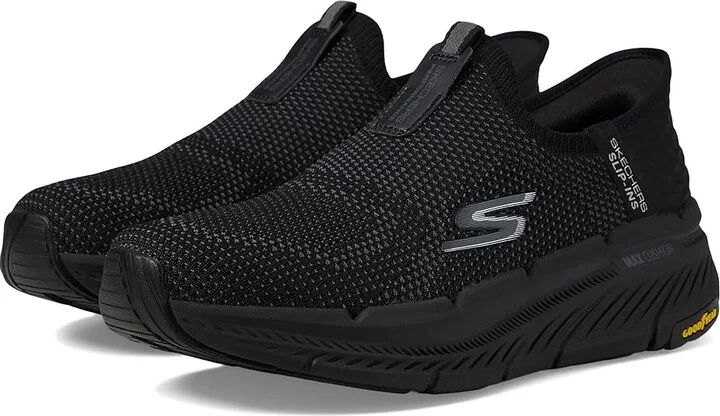 SKECHERS Hands Free Slip-Ins - Max Cushion Premier 2.0 Men's Shoes Black/Black : 8 D - Medium, Synthetic