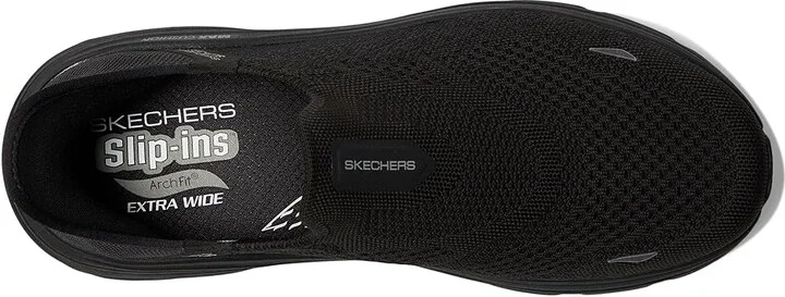 SKECHERS Hands Free Slip-ins Max Cushioning Arch Fit 2.0 - Fortuitous 2.0 Men's Shoes Black/Black : 14 EE - Wide, Synthetic - Image 2