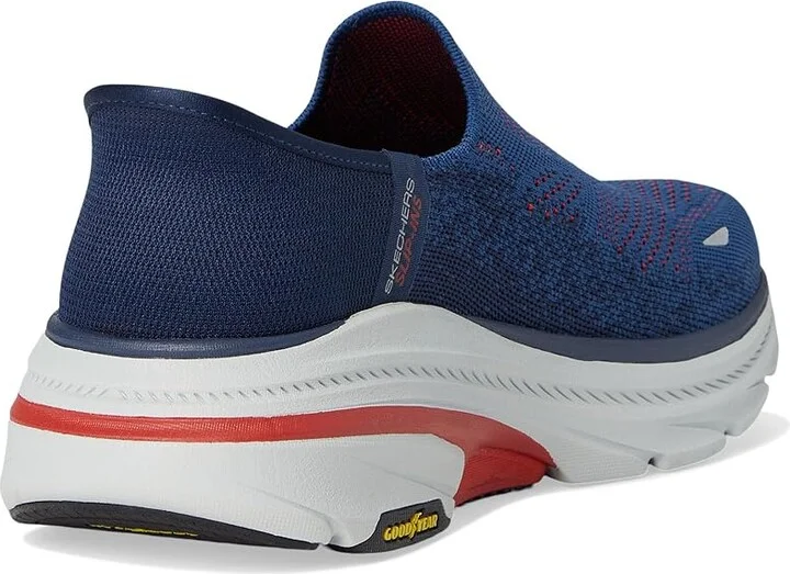 SKECHERS Hands Free Slip-ins Max Cushioning Arch Fit 2.0 - Fortuitous 2.0 Men's Shoes Navy/Red : 8.5 EE - Wide, Synthetic - Image 4