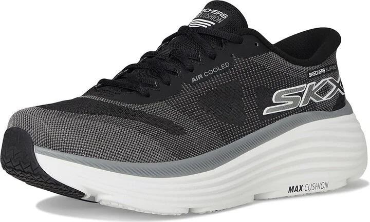SKECHERS Hands Free Slip-ins Max Cushioning Endeavour Men's Running Shoes Black : 7 D - Medium, Synthetic - Image 5