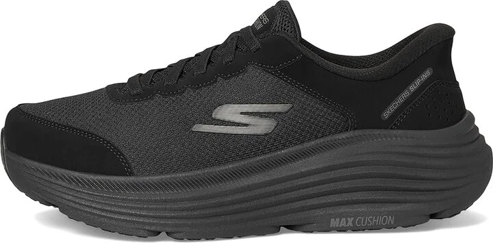 SKECHERS Hands Free Slip-ins Max Cushioning Endeavour Men's Running Shoes Black/Black : 7 D - Medium, Synthetic - Image 6
