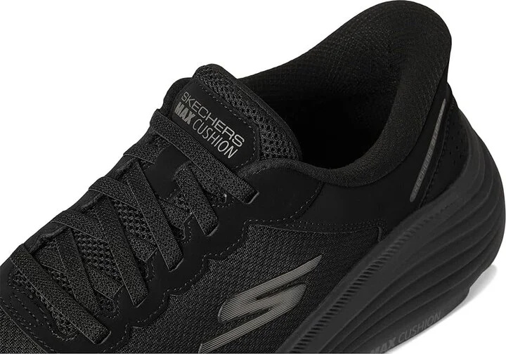 SKECHERS Hands Free Slip-ins Max Cushioning Endeavour Men's Running Shoes Black/Black : 7 D - Medium, Synthetic - Image 7