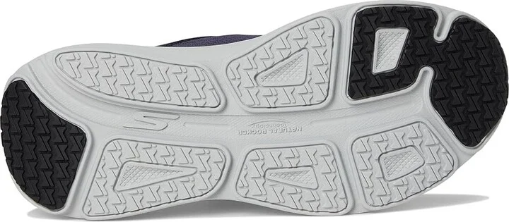SKECHERS Hands Free Slip-ins Max Cushioning Endeavour Men's Running Shoes Navy/Orange : 7.5 D - Medium, Synthetic - Image 3