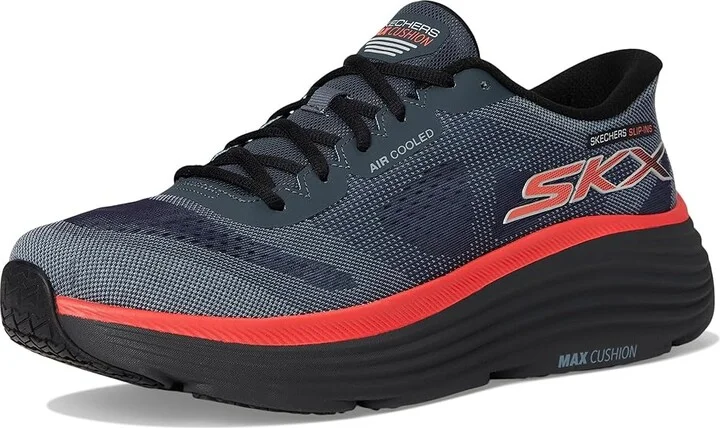 SKECHERS Hands Free Slip-ins Max Cushioning Endeavour Men's Running Shoes Slate : 7 D - Medium, Synthetic - Image 5