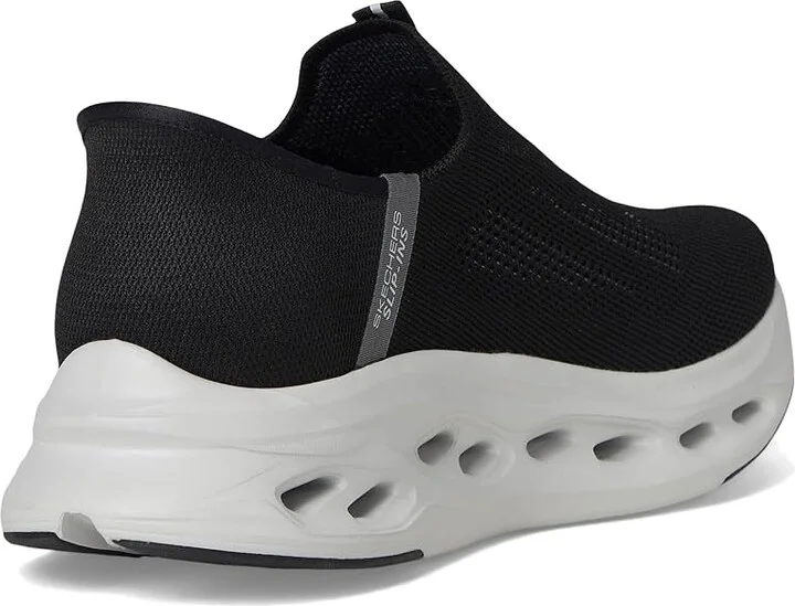SKECHERS Hands Free Slip-ins Max Cushioning Glide-Step Sneaker Men's Running Shoes Black/Grey : 10 D - Medium - Image 4