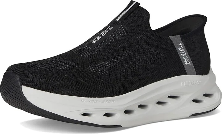 SKECHERS Hands Free Slip-ins Max Cushioning Glide-Step Sneaker Men's Running Shoes Black/Grey : 10 D - Medium - Image 5