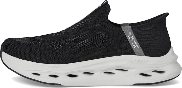 SKECHERS Hands Free Slip-ins Max Cushioning Glide-Step Sneaker Men's Running Shoes Black/Grey : 10 D - Medium - Image 6