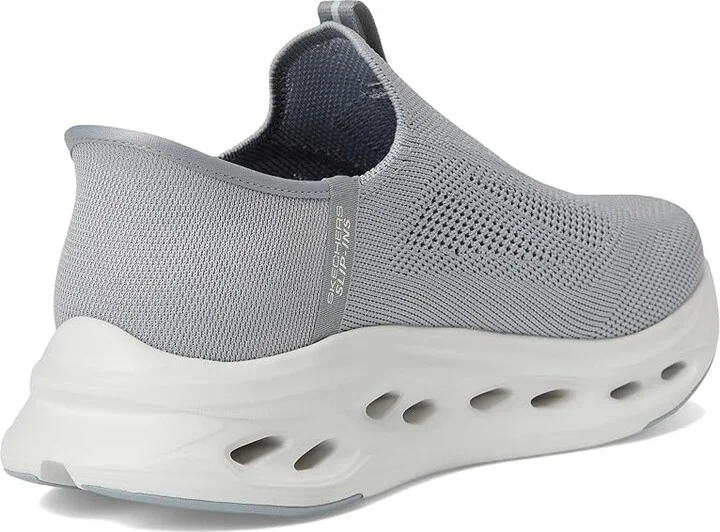 SKECHERS Hands Free Slip-ins Max Cushioning Glide-Step Sneaker Men's Running Shoes Grey : 10 4E - Extra Wide - Image 4