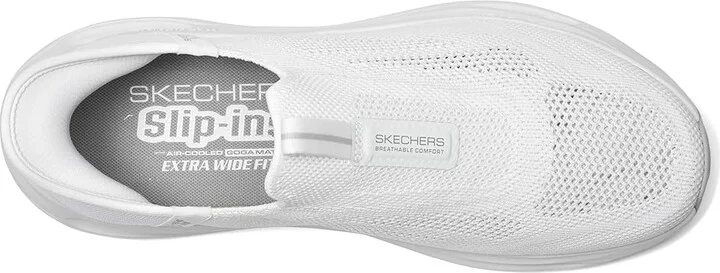 SKECHERS Hands Free Slip-ins Max Cushioning Glide-Step Sneaker Men's Running Shoes Grey : 10 4E - Extra Wide - Image 8