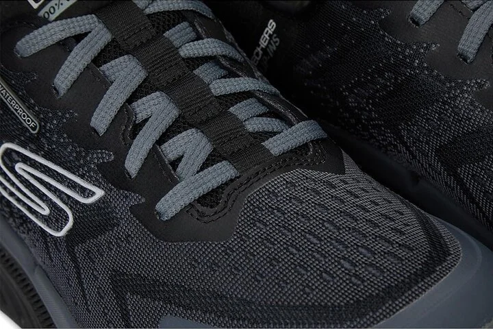 SKECHERS Hands Free Slip-ins Max Cushioning Premier 2.0 - 100% Waterproof Stanch Men's Shoes Black/Black : 7 D - Medium, Textile - Image 7