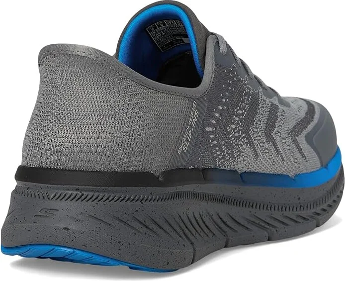 SKECHERS Hands Free Slip-ins Max Cushioning Premier 2.0 - 100% Waterproof Stanch Men's Shoes Charcoal : 7 EE - Wide, Textile - Image 4