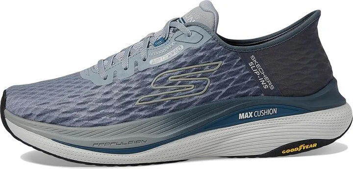 SKECHERS Hands Free Slip-ins Max Cushioning Propulsion Men's Shoes Charcoal : 7.5 D - Medium, Rubber - Image 5