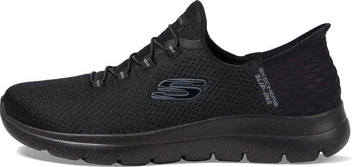 SKECHERS Hands Free Slip-Ins Summits Girls Night Women's Shoes Black : 9.5 B - Medium - Image 6