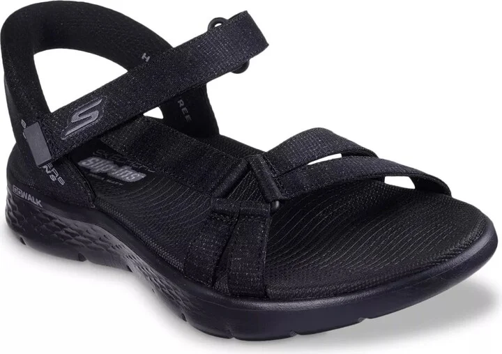 Skechers Hands Free SlipIns: Go Walk Flex SD Illuminate Sport Sandal
