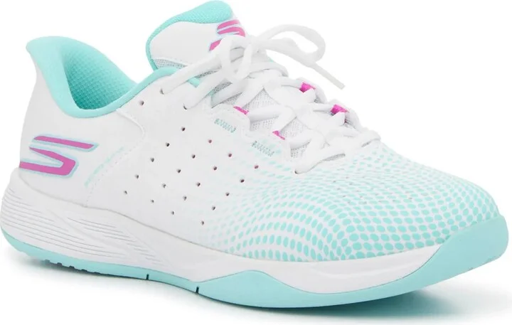 White/Turquoise/Magenta