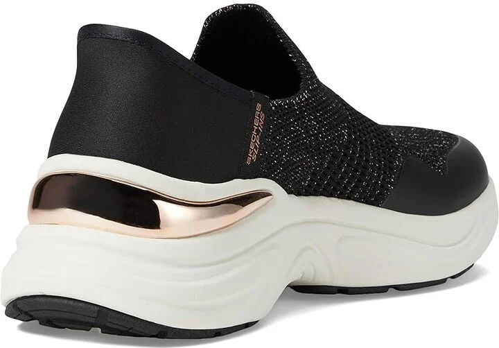 SKECHERS Hazel - Sugarland Hands Free Slip-In Women's Shoes Taupe/Gold : 5.5 B - Medium, Synthetic - Image 9