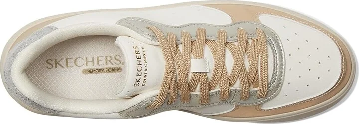 SKECHERS Hiland Women's Shoes Natural/Mulit : 11 B - Medium, Leather - Image 2