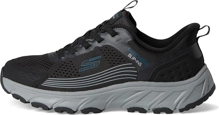 SKECHERS Hillcrest 2.0 Hands Free Slip-in Men's Shoes Black : 8 D - Medium, Textile - Image 6