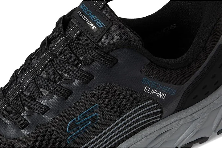 SKECHERS Hillcrest 2.0 Hands Free Slip-in Men's Shoes Black : 8 D - Medium, Textile - Image 7