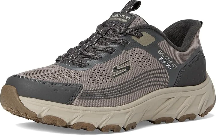 SKECHERS Hillcrest 2.0 Hands Free Slip-in Men's Shoes Dark Taupe : 9.5 D - Medium, Textile - Image 5