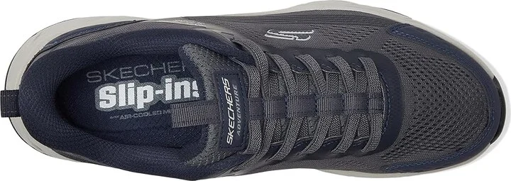 SKECHERS Hillcrest 2.0 Hands Free Slip-in Men's Shoes Navy : 7 EE - Wide, Textile - Image 2