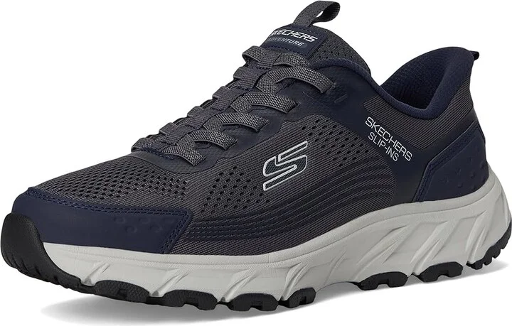 SKECHERS Hillcrest 2.0 Hands Free Slip-in Men's Shoes Navy : 7 EE - Wide, Textile - Image 5