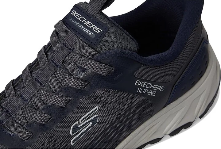 SKECHERS Hillcrest 2.0 Hands Free Slip-in Men's Shoes Navy : 7 EE - Wide, Textile - Image 7