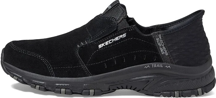 SKECHERS Hillcrest - Sunapee Hands Free Slip-Ins Women's Shoes Black : 5.5 B - Medium, Suede - Image 6