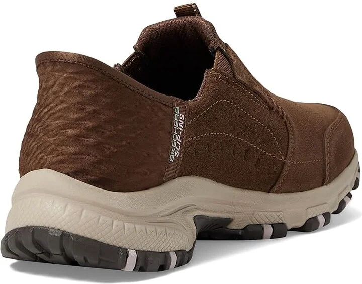 SKECHERS Hillcrest - Sunapee Hands Free Slip-Ins Women's Shoes Brown : 10 B - Medium, Suede - Image 4