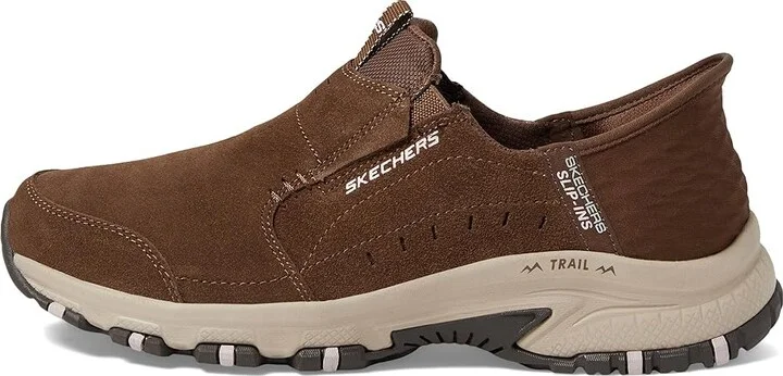 SKECHERS Hillcrest - Sunapee Hands Free Slip-Ins Women's Shoes Brown : 10 B - Medium, Suede - Image 6