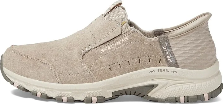 SKECHERS Hillcrest - Sunapee Hands Free Slip-Ins Women's Shoes Taupe : 5 B - Medium, Suede - Image 6