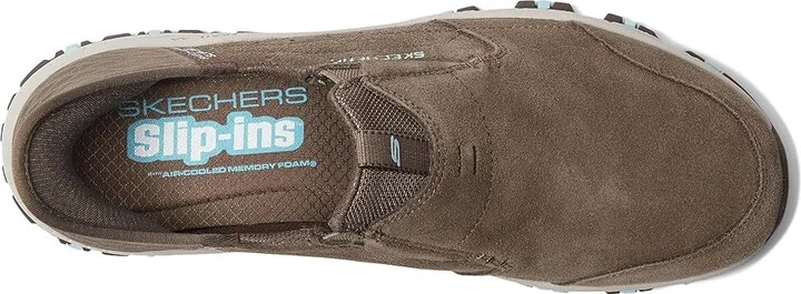 SKECHERS Hillcrest - Sunapee Hands Free Slip-Ins Women's Shoes Taupe : 5 B - Medium, Suede - Image 7