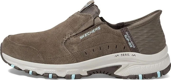 SKECHERS Hillcrest - Sunapee Hands Free Slip-Ins Women's Shoes Taupe : 5 B - Medium, Suede - Image 11