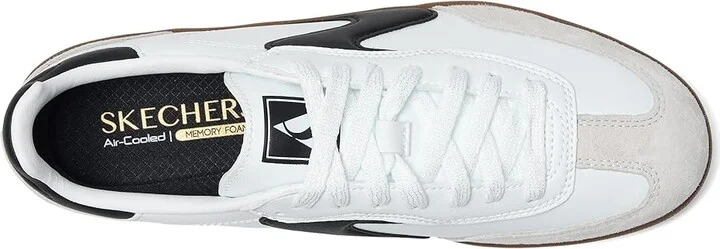 SKECHERS Hotshot-Kickoff Women's Shoes White/Black : 11 B - Medium, Synthetic - Image 2