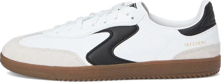 SKECHERS Hotshot-Kickoff Women's Shoes White/Black : 11 B - Medium, Synthetic - Image 6