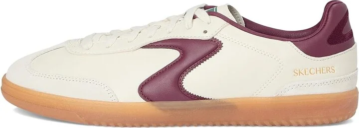 SKECHERS Hotshot Men's Shoes Natural/Burgundy : 12 D - Medium, Suede - Image 6