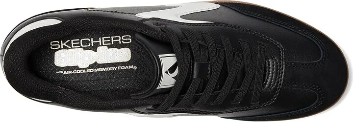 SKECHERS Hotshot-Perfect Choice Hands-Free Slip-Ins Women's Shoes Black/White : 10 B - Medium, Suede - Image 2