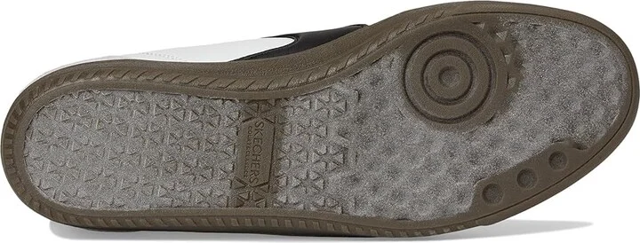 SKECHERS Hotshot - Relegate Hands-Free Slip-Ins Men's Shoes White/Black : 8.5 D - Medium, Suede - Image 3