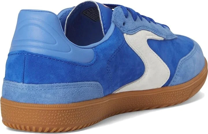 SKECHERS Hotshot - Varsity Crew Women's Shoes Blue : 9 B - Medium, Suede - Image 4