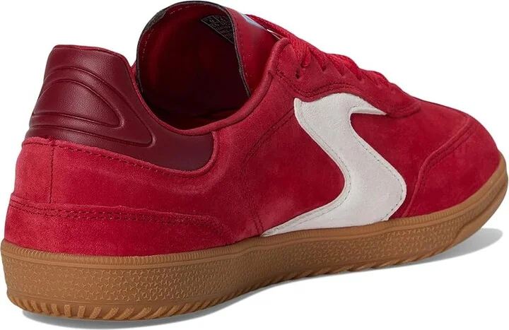 SKECHERS Hotshot - Varsity Crew Women's Shoes Red : 9 B - Medium, Suede - Image 4