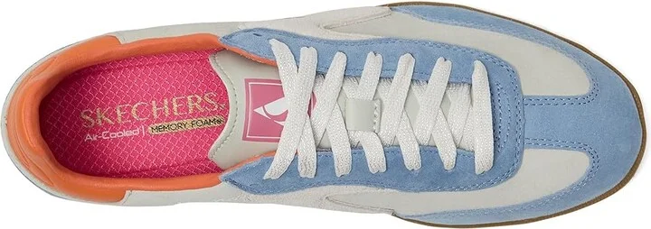 SKECHERS Hotshot Women's Shoes Light Blue/Multi : 9.5 B - Medium, Leather - Image 2