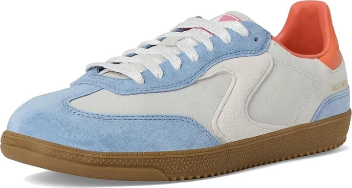 SKECHERS Hotshot Women's Shoes Light Blue/Multi : 9.5 B - Medium, Leather - Image 5