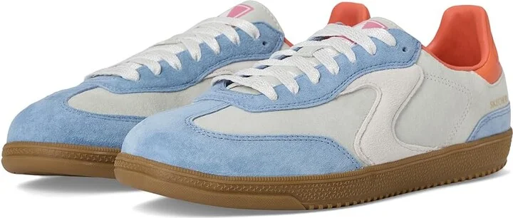 SKECHERS Hotshot Women's Shoes Light Blue/Multi : 9.5 B - Medium, Leather