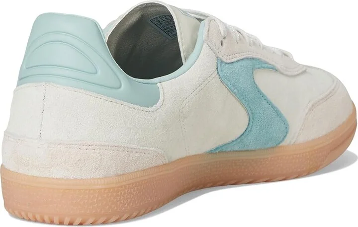 SKECHERS Hotshot Women's Shoes Natural/Aqua : 9 B - Medium, Leather - Image 4