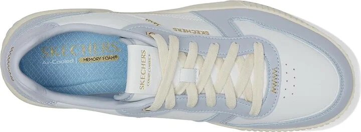 SKECHERS Jade - Best In Class Women's Shoes White/Blue : 9.5 B - Medium, Synthetic - Image 2